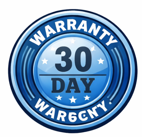30-Day Warranty